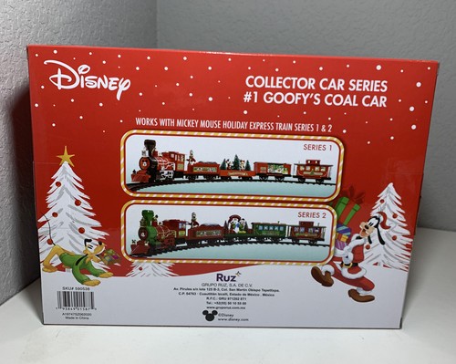 NEW DISNEY Mickey Mouse Holiday Express #1 GOOFY COAL CAR Collector Series Train - Picture 3 of 5