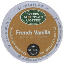 Green Mountain Coffee French Vanilla, K-Cup Portion Pack of 24 Qt