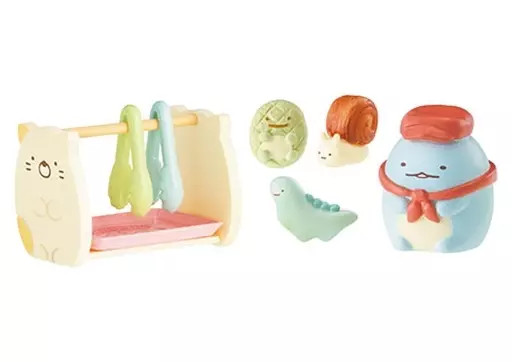 Sumikko Gurashi Lizard Mini Figure Bread Collectible Toy Illustration