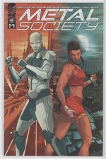 METAL SOCIETY 5-ISSUE COMPLETE SET #1-5 IMAGE COMICS VF/NM-NM