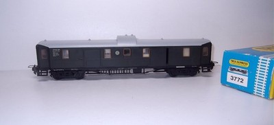 Trix Express International 3772   preuß. Packwagen von 1965, unbespielt, OVP