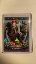 2025 Rookies & Stars Crusade Jayden Daniels 30 Silver Wshington Commanders
