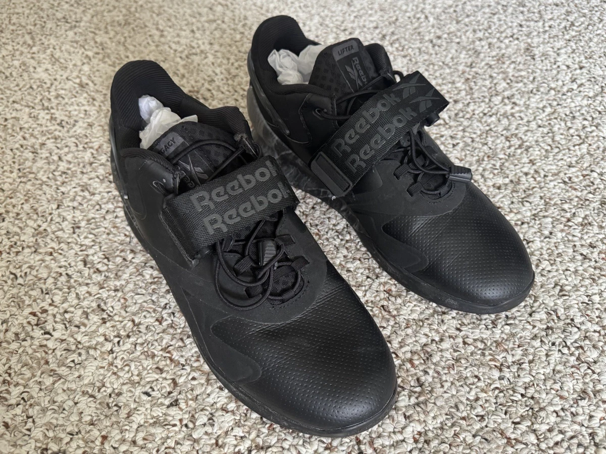 Reebok Mens Weight lifting shoes Knit Sneakers Size 6 Black Reebok Men main image 2