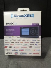 Sirius XEZ1H1 Onyx EZ Satellite Radio with Home Kit - Tested  Works - No Remote
