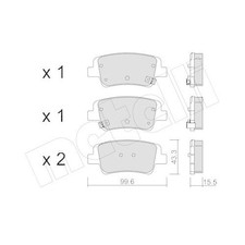 Kits de frein Hyundai ELANTRA