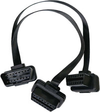 Cavo Diagnostico OBD2, Connettore per Cavo OBD2 a 16 Pin, Cavo Di Prolunga Split