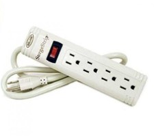 Belkin 3FT 90 Joules 4-Outlet Surge Protector - 120v F5C044 