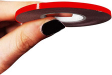 10453 Trim Stripes Strisce Adesive per Auto, Rosso, 3 Mm X 10 Mt