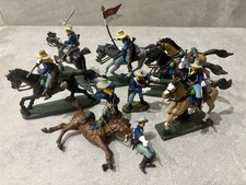 Soldatini Paragon 1:32  U.S. Cavalry, Far-West painted toy soldiers Set.1