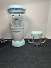 Nutribullet Baby Food Blender Tested Working Used Unit Blue White