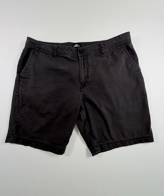 O Neill Men s 40 Standard Fit Stretch Black Chino Pockets Causal Beach Cotton