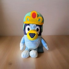 Bluey Friends Royal Princess Bluey Plush Dog With Cape And Crown 9 Inch Stuffed