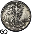 1941 Walking Liberty Half Dollar, Subtle Album Toner