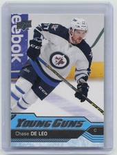 2016-17 Upper Deck #485 Chase De Leo Winnipeg Jets Young Guns