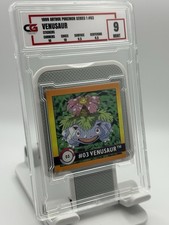 PEGATINAS VENUSAUR VENUSAUR SERIE 1 #03 ARTBOX 1999 CLASIFICACIÓN CG