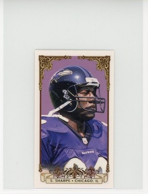 2001 Pacific Private Stock #9 Shannon Sharpe PS-2001 Small Card Numbers