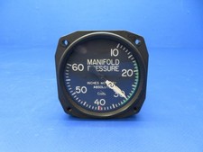 Cessna 421 Manifold Pressure Gauge P/N C662006-0202 WARRANTY (0326-212)