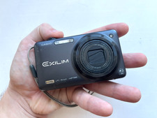 Casio EX-ZR10 12.1MP CMOS Compact Digital Camera - Black (TESTED) + Card 4gb
