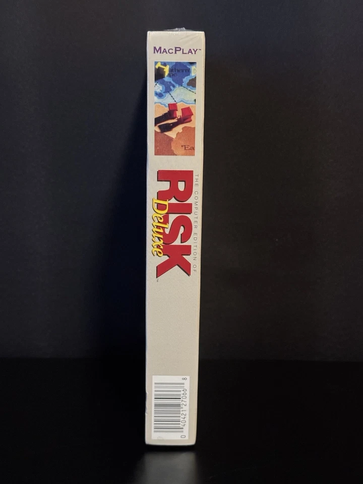 Risk Deluxe Apple Macintosh 3.5" Disk 1994 Mac Big Box Game Complete Vintage NEW - Image 2 of 4
