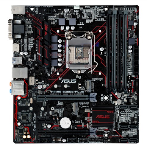 Asus PRIME B250M-PLUS LGA 1151 Motherboard Intel B250 DDR4 DIMM USB3.1 Micro ATX - 第 1/2 張圖片