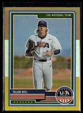 2023 Panini USA Baseball Stars & Stripes Bronze Silver Gold #2 Talan Bell