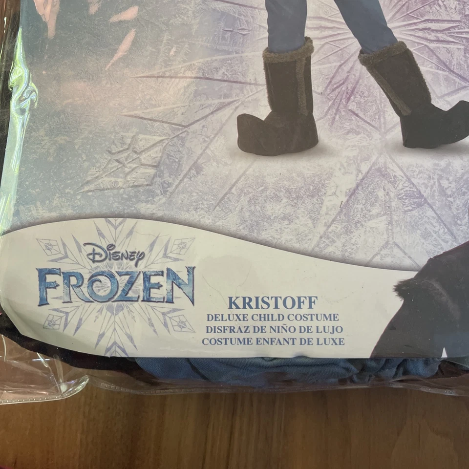 Disney Original Frozen Kristoff Deluxe Child Halloween Costume S 4-6 Disguise ✨ - Image 2 of 4