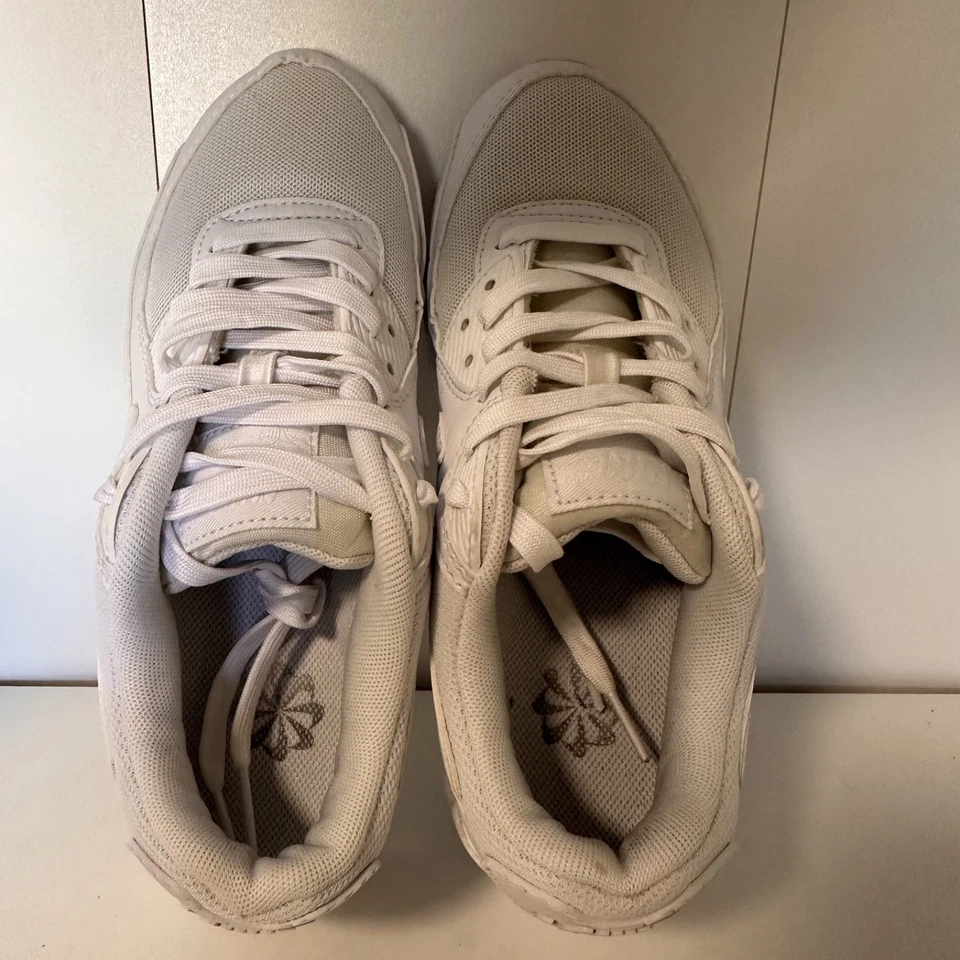 Nike Air Max 90 Triple Blanco Talla 8-W Foto 4 de 4
