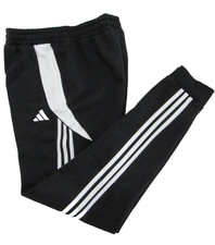 Adidas Tiro 24 Fleece Sweatpants Youth Boys size XL 15-16yrs Black Zip Pockets