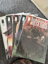 The Infernals #1-5 Complete Run Series, 1st Print OOP VHTF by Parrot IMAGE