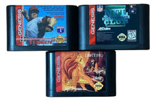 SEGA Genesis Lot: The Lion King / NFL Quarterback Club / Tengen