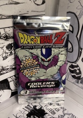 DBZ CCG DRAGON BALL Z COOLER'S REVENGE SEALED BOOSTER PACK SCORE 2001