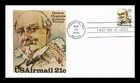Dr Jim Stamps Octave Chanute 21c Air Mail 1979 First Day Cover Andrews Cachet