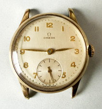 Omega Vintage WW11 9ct Gold Manual Wind c.1945 – Cal. 26.5 T2 – Dennison Case