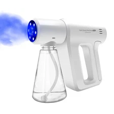 Atomizer Sprayer，Rechargeable ULV Nano Sprayer with Blue Light,Electrostatic ...