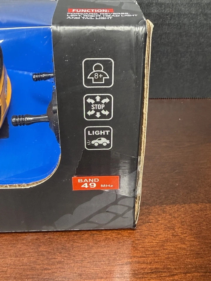 Braha 1:24 Scale Yellow Lexus LFA RC Remote Control Car - Box Shows Wear - Image 4 of 4