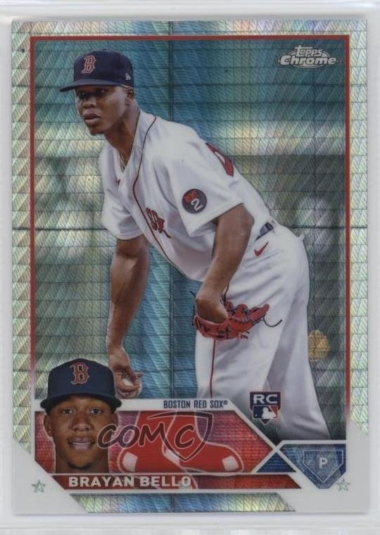 2023 Topps Chrome Prism Refractor Brayan Bello #57 Rookie RC