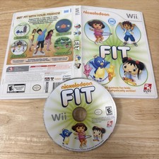Nickelodeon Fit (Nintendo Wii, 2010) Very Good Tested!
