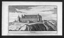 Ferreira do Alentejo Portugal grabado Kupferstich engraving Pieter van Aa 1700