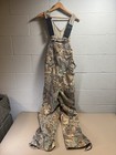 Walls Hunting Bib Overalls Mens Large Camo Insulated Vintage