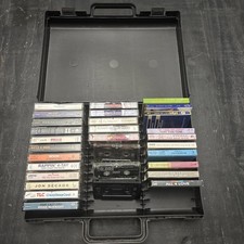 Lot Of 30 Cassette Tape Singles 80s  90s Rap R B Hip Hop w/Hard Clik Case TLC