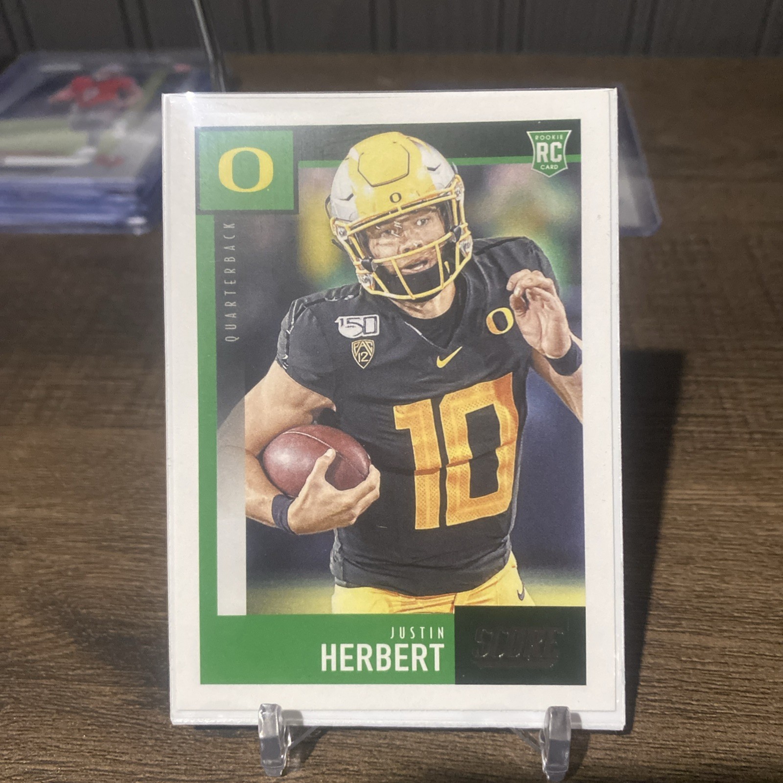 2020 Score - Rookies Justin Herbert #362 (RC)