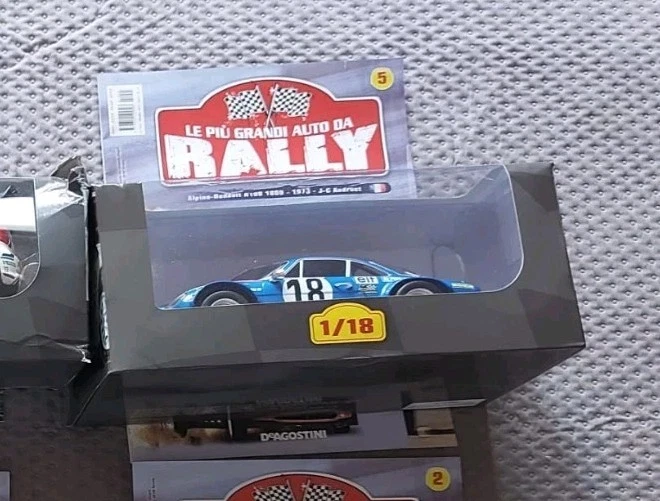 Modellino Auto Renault Alpine A110 1800 #18 – Rally Monte Carlo – Scala 1:18 con - Immagine 2 di 3