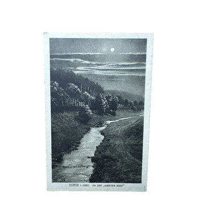 Postkarte AK Sorge Harz an der warmen Bode Gelaufen 1912 Oberharz