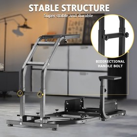 Marada Racing Simulator Cockpit Stand Fits Logitech G29 G920 G923 Thrustmaster