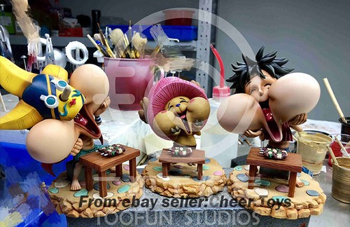 One Piece Toofun Studio Figure Model Swollen Face Usopp Model POP GK Resin - 第 2/5 張圖片