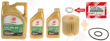 GENUINE Oil Filter 04152-YZZA1 + 7QTS. IDEMITSU 0w-20 Oil for Lexus Toyota