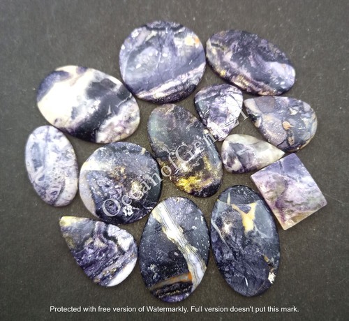 100 Carat Natural Tiffany Stone Cabochon Lot, 3-5 Piece, Loose Cabochon Gemstone - Picture 2 of 8