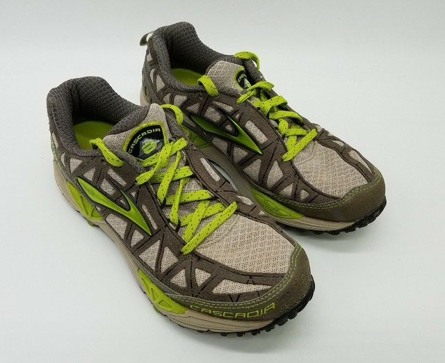 brooks cascadia 8 womens green