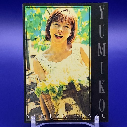 Yumiko Shaku Japanese Gravure Idol Trading Card No.64 Made In Japan F/S - Picture 1 of 6