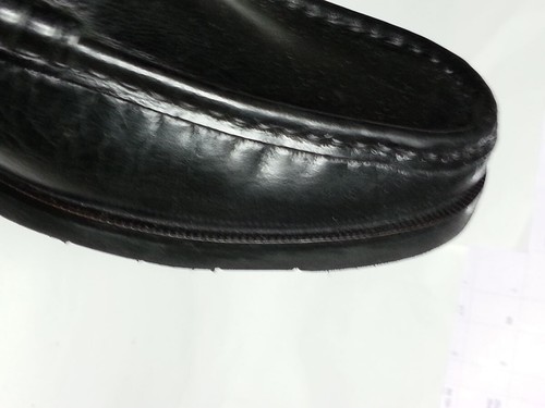 Florsheim Men Penny Loafers Shoes Leather Black Size 8.5 Lightweight - Picture 16 of 19